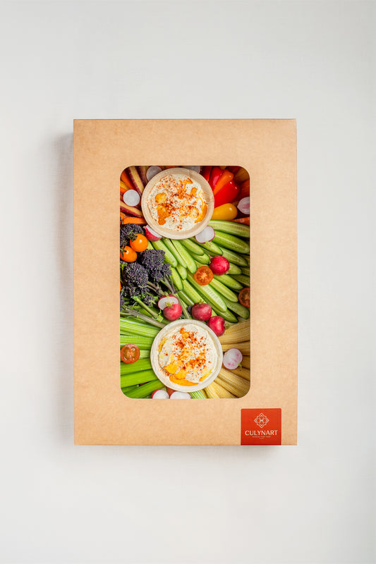 Crudites and Hummus Board