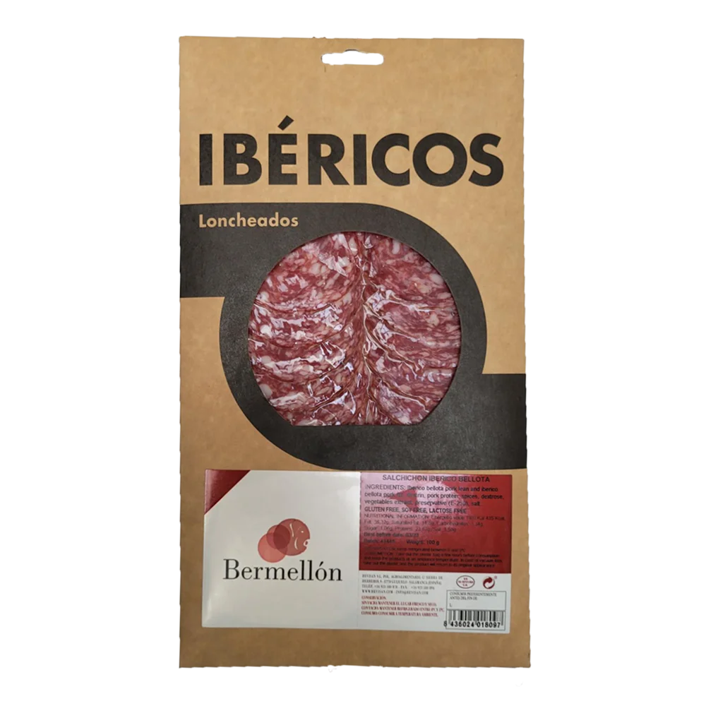 Sliced Salchichon Iberico Bellota (100g)