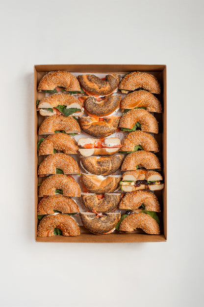 Gourmet Bagels Platter