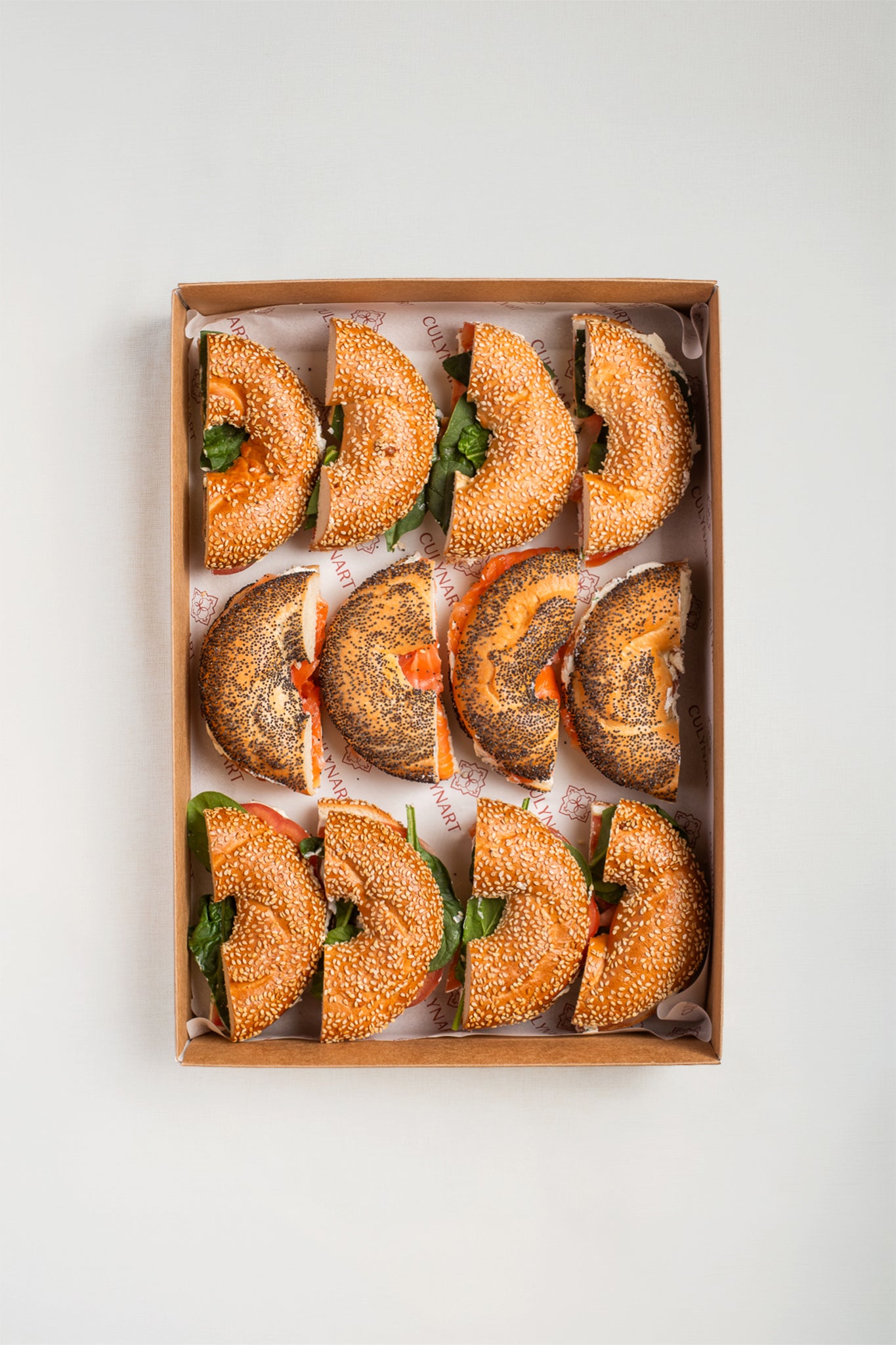 Gourmet Bagels Platter