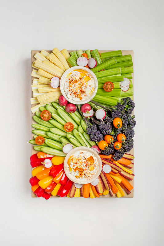 Crudites and Hummus Board
